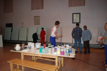 Workshop schilderen met natuurverf bij Deventer in de buurt