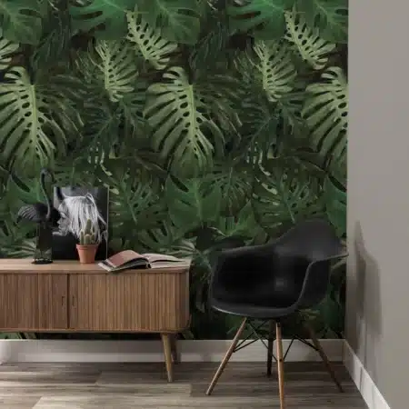 Duurzaam Behang | Monstera | 97.4 x 280 cm | Kek Amsterdam | Peltenburg Natuurverf