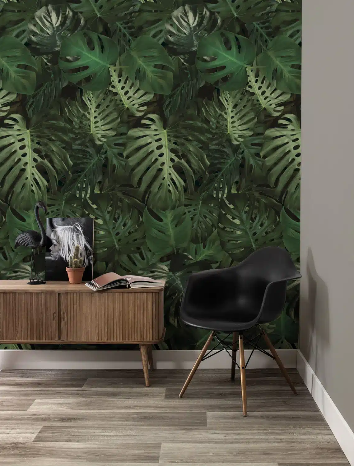 Duurzaam Behang | Monstera | 97.4 x 280 cm | Kek Amsterdam | Peltenburg Natuurverf