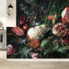 Duurzaam Fotobehang | Golden Age Flowers 1 | 292.2 x 280 cm | Kek Amsterdam | Peltenburg Natuurverf - Afbeelding 2