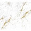 Duurzaam Fotobehang | Marmer  | Wit-Goud | 389.6 x 280 cm | Kek Amsterdam | Peltenburg Natuurverf