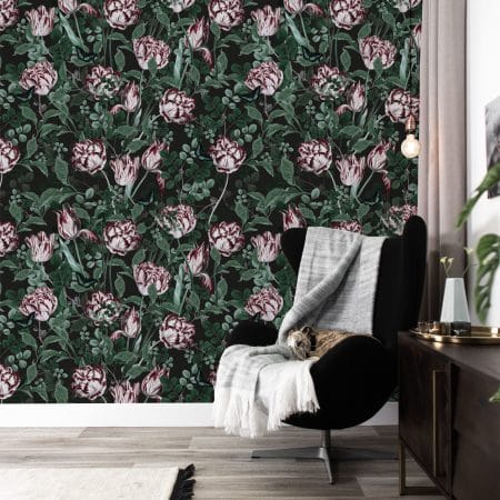 Duurzaam Behang | Bold Botanics | 97.4 x 280 cm | Kek Amsterdam | Peltenburg Natuurverf