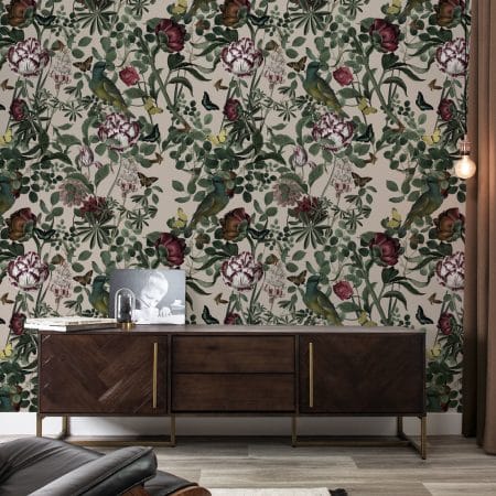 Duurzaam Behang | Bold Botanics | 97.4 x 280 cm | Kek Amsterdam | Peltenburg Natuurverf
