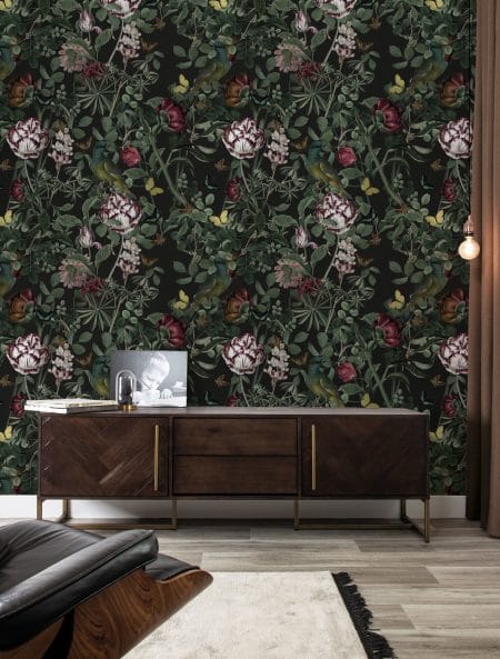 Duurzaam Behang | Bold Botanics | 97.4 x 280 cm | Kek Amsterdam | Peltenburg Natuurverf - Afbeelding 4