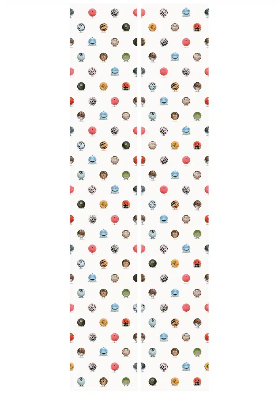 Duurzaam Kinderbehang | Animal Marbles | 97.4 x 280 cm | Kek Amsterdam | Peltenburg Natuurverf - Afbeelding 4