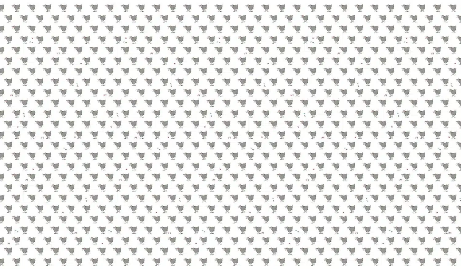 Duurzaam Kinderbehang | Schaapjes | 97.4 x 280 cm | Kek Amsterdam | Peltenburg Natuurverf - Afbeelding 2