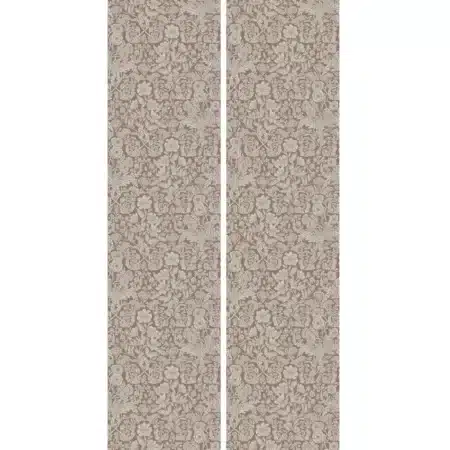 Duurzaam Behang | Getekende Bloemen | Groen |100 x 280 cm | Kek Amsterdam | Peltenburg Natuurverf