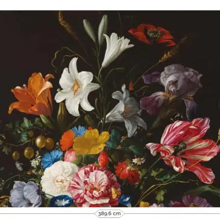 Duurzaam Fotobehang | Bloemen behang Golden Age Flowers III |  Kek Amsterdam | Peltenburg Natuurverf