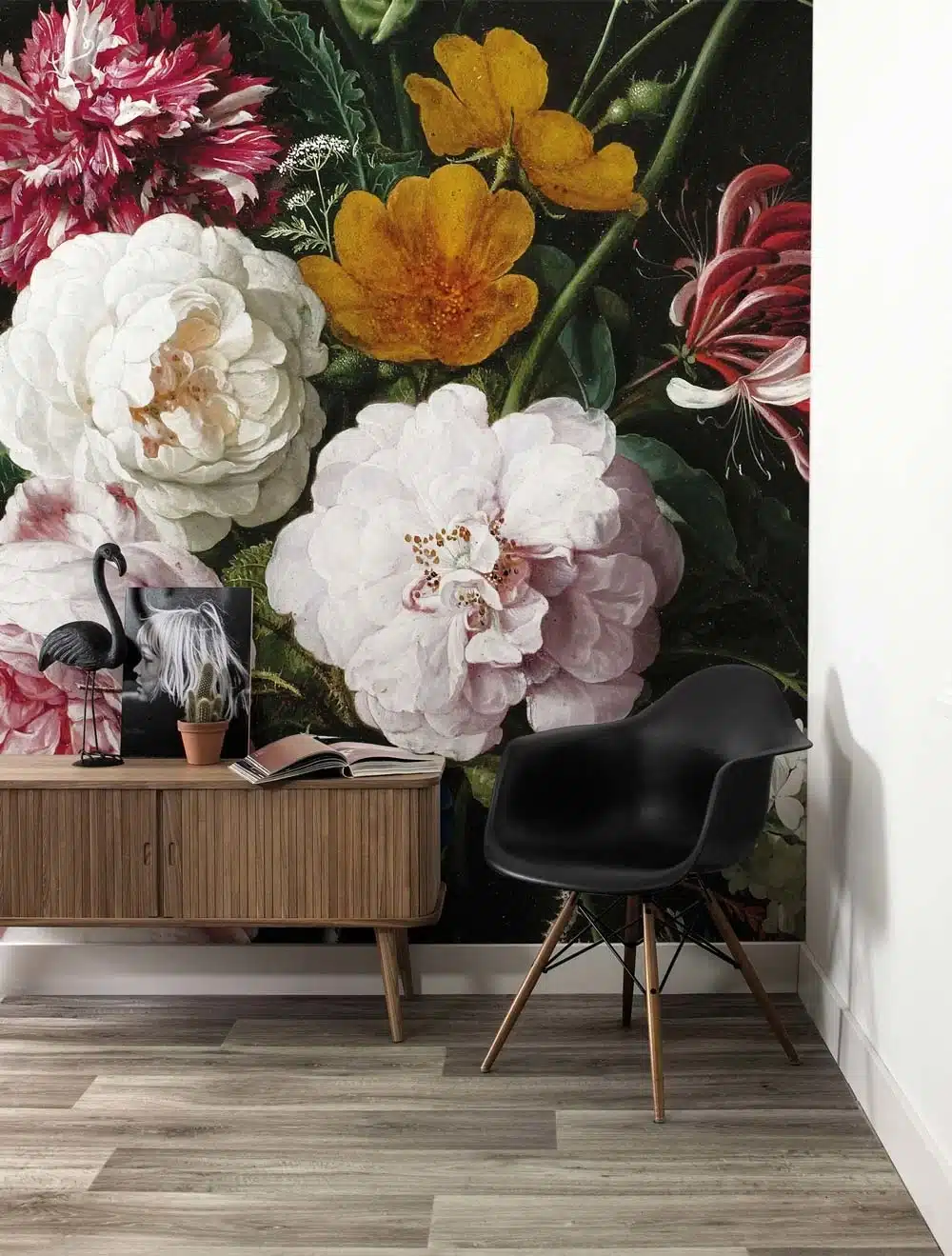 Duurzaam Fotobehang | Bloemen behang Golden Age Flowers IV | Kek Amsterdam | Peltenburg Natuurverf