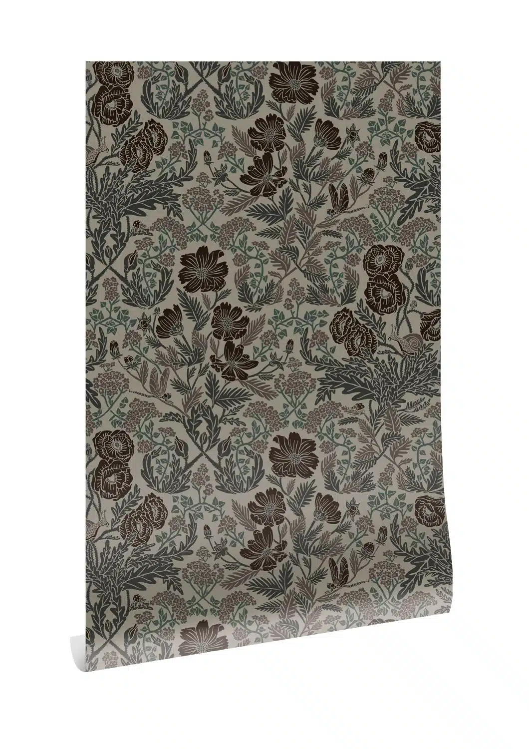 Duurzaam Behang | Botanisch Patroonbehang 21|100 x 280 cm | Kek Amsterdam | Peltenburg Natuurverf - Afbeelding 3