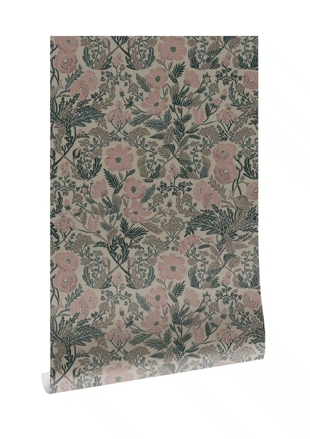 Duurzaam Behang | Botanisch Patroonbehang 9 |100 x 280 cm | Kek Amsterdam | Peltenburg Natuurverf - Afbeelding 6