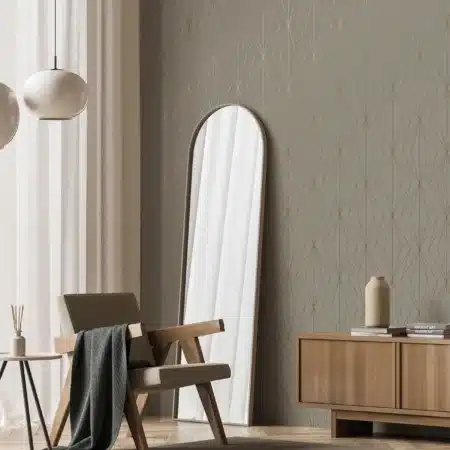 Duurzaam Behang | Golden Lines | Goud geometrische lijnen | Taupe |100 x 280 cm | Kek Amsterdam | Peltenburg Natuurverf