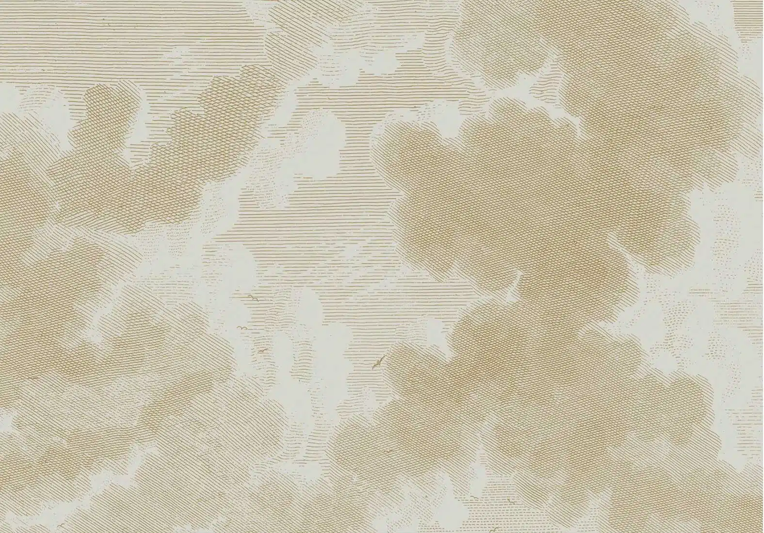 Duurzaam Fotobehang | Goud behang Engraved Clouds, Zand | Kek Amsterdam | Peltenburg Natuurverf