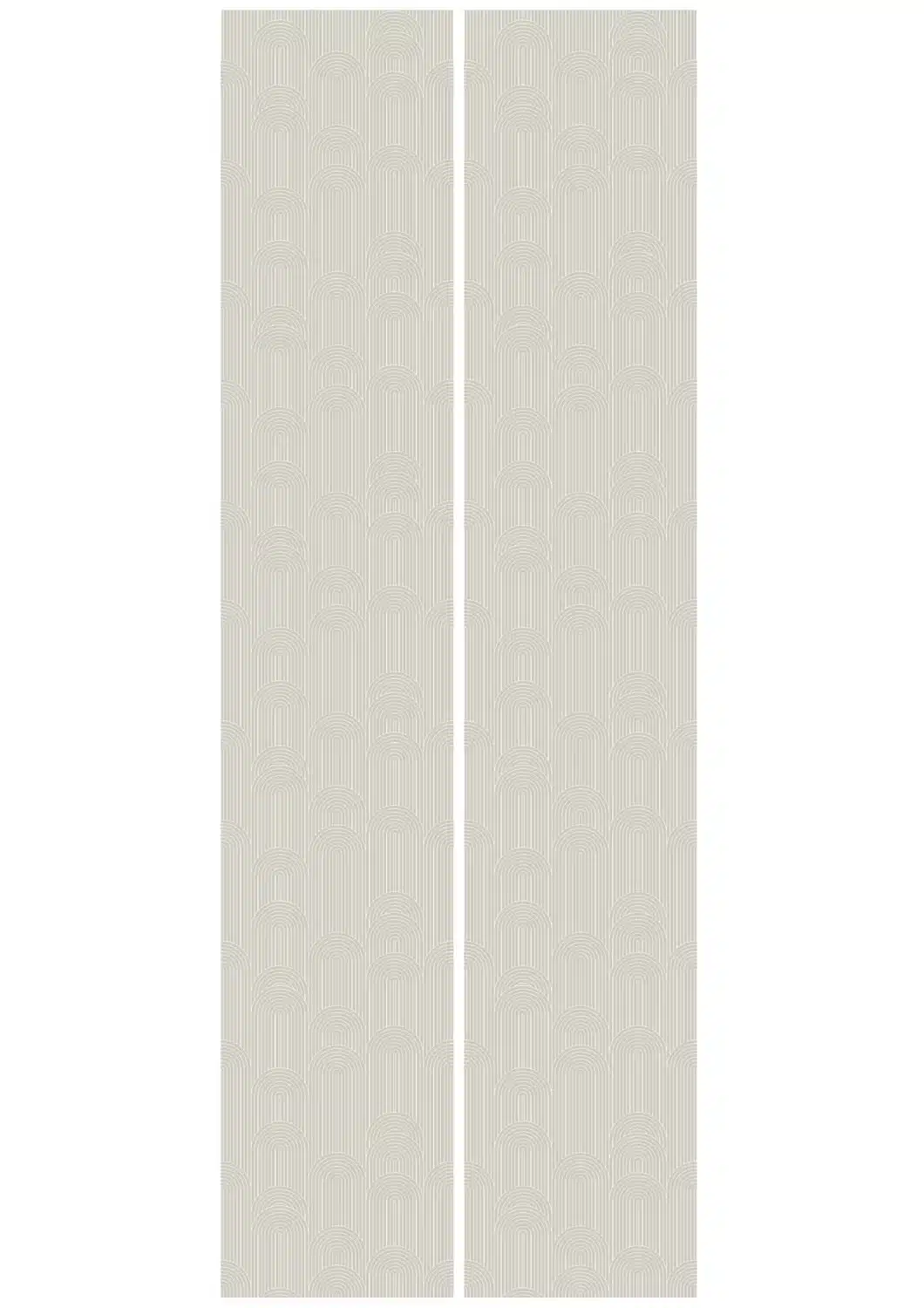 Duurzaam Behang | Graphic Lines | Grafische lijnen | Beige I |100 x 280 cm | Kek Amsterdam | Peltenburg Natuurverf - Afbeelding 5