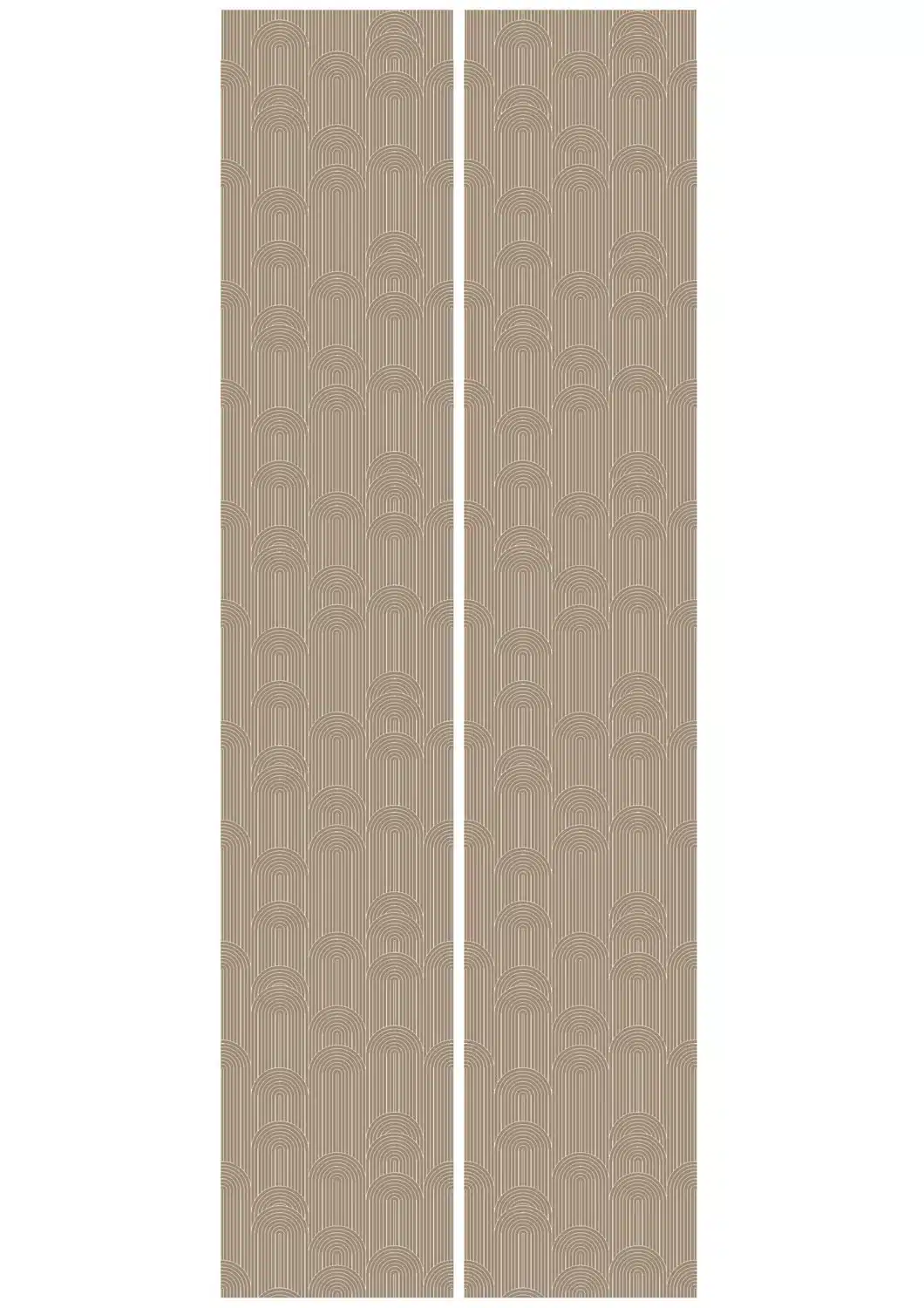 Duurzaam Behang | Graphic Lines | Grafische lijnen | Klei I |100 x 280 cm | Kek Amsterdam | Peltenburg Natuurverf - Afbeelding 4