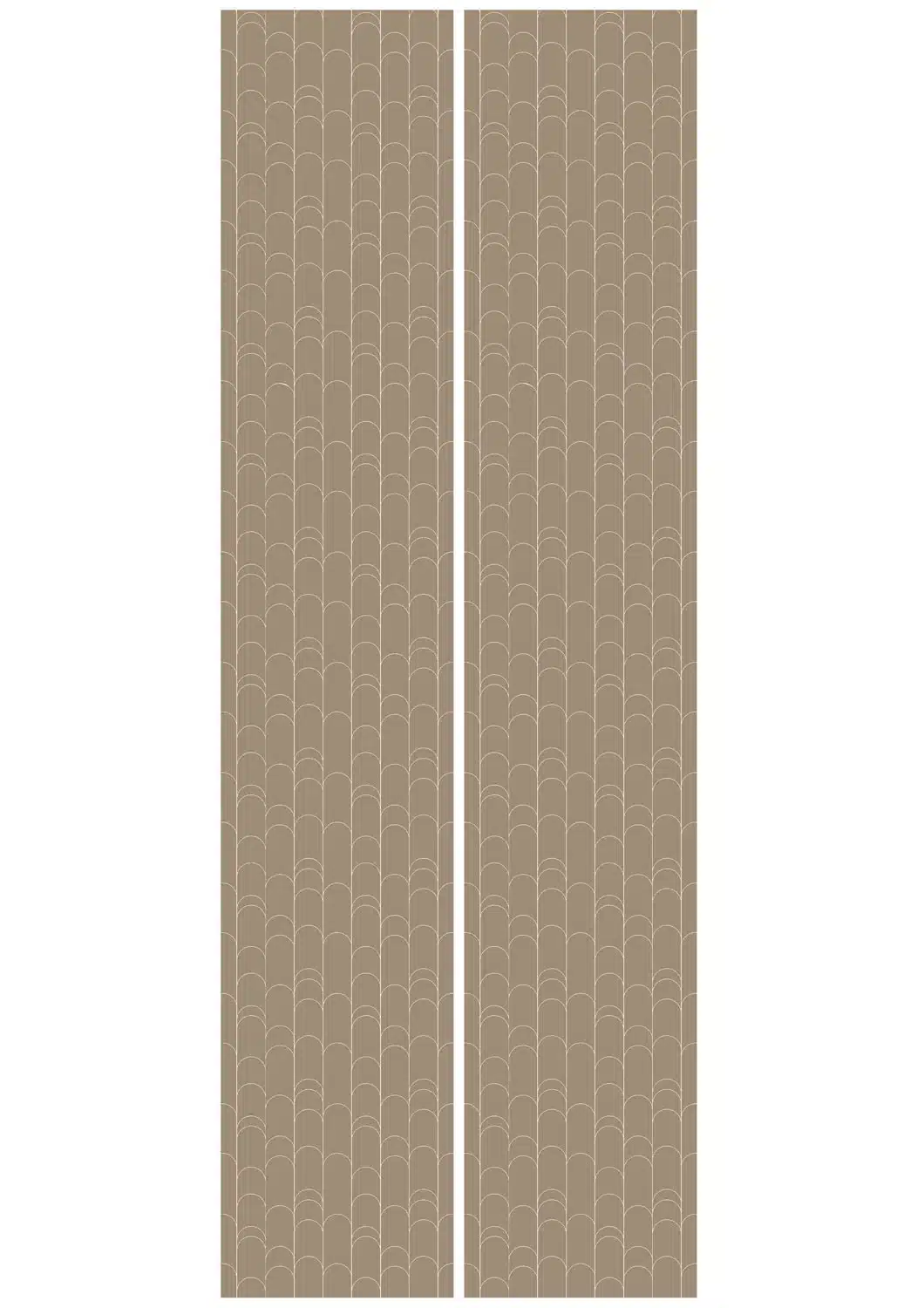 Duurzaam Behang | Graphic Lines | Grafische lijnen | Klei II |100 x 280 cm | Kek Amsterdam | Peltenburg Natuurverf - Afbeelding 4