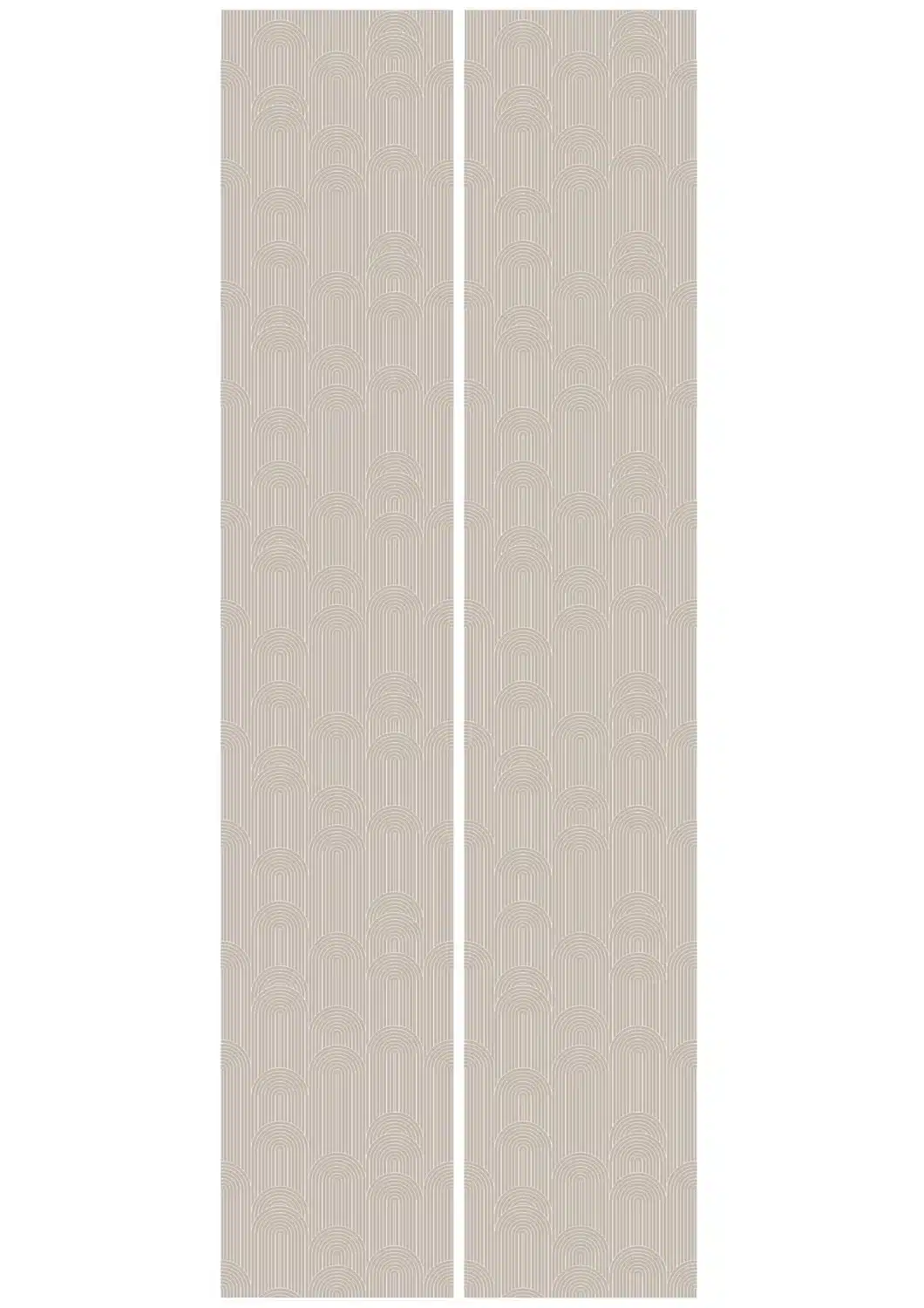 Duurzaam Behang | Graphic Lines | Grafische lijnen | Zand |100 x 280 cm | Kek Amsterdam | Peltenburg Natuurverf - Afbeelding 4