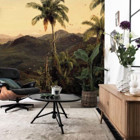 Duurzaam Fotobehang | Golden Age Landscapes Cotopaxi | Kek Amsterdam | Peltenburg Natuurverf