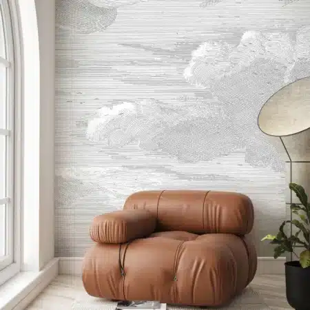 Duurzaam Fotobehang | Engraved Clouds I |  Kek Amsterdam | Peltenburg Natuurverf