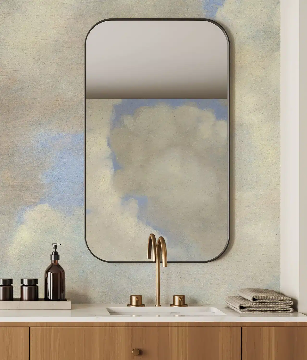 Duurzaam Fotobehang | Wolken behang Golden Age Clouds III | Kek Amsterdam | Peltenburg Natuurverf