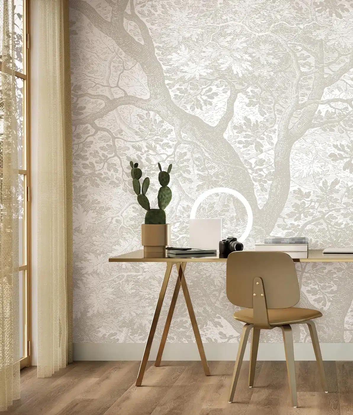 Duurzaam Fotobehang | Engraved Landscapes | Grijs I | Kek Amsterdam | Peltenburg Natuurverf