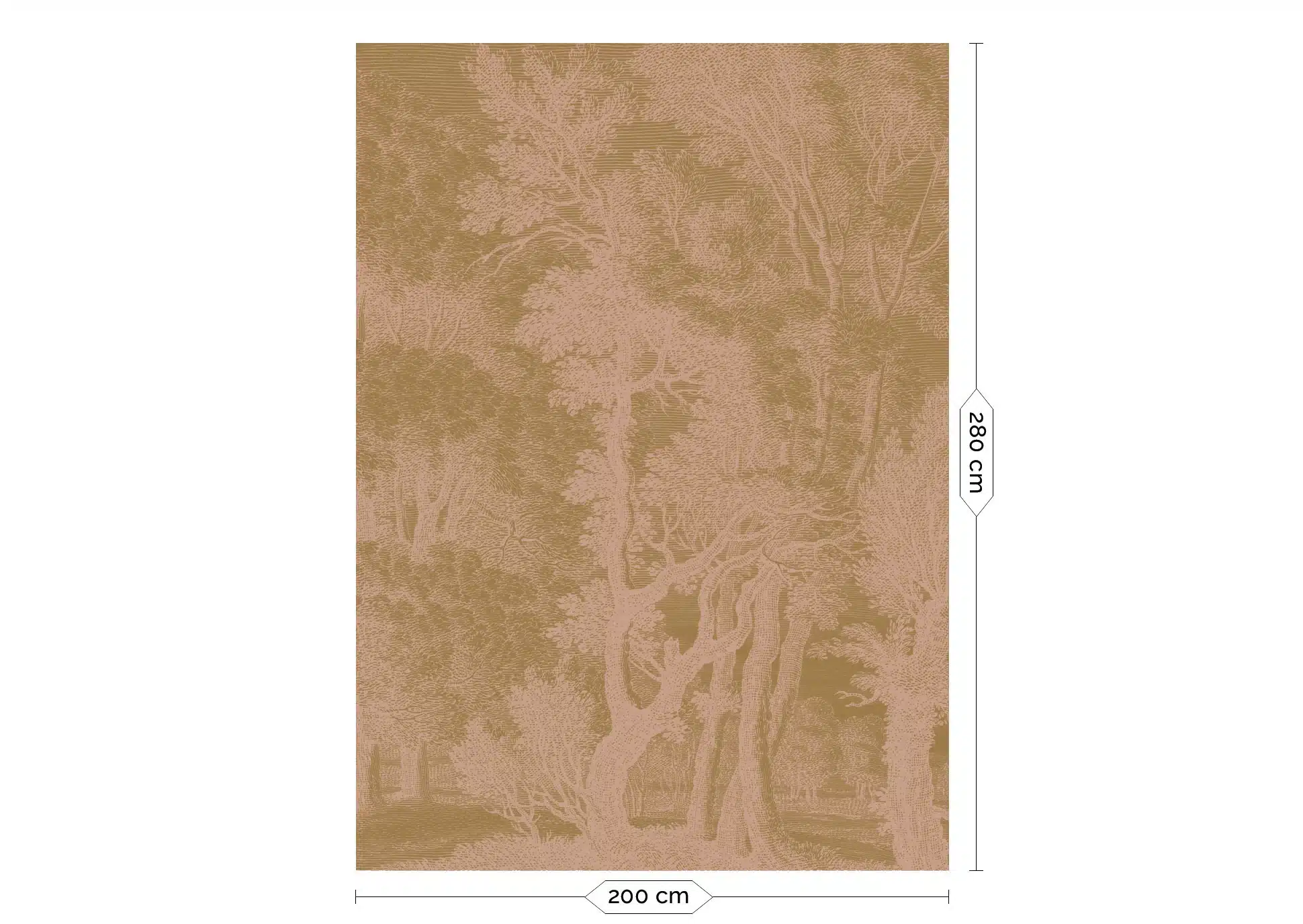 Duurzaam Fotobehang | Engraved Landscapes | Nude IV | Kek Amsterdam | Peltenburg Natuurverf - Afbeelding 2