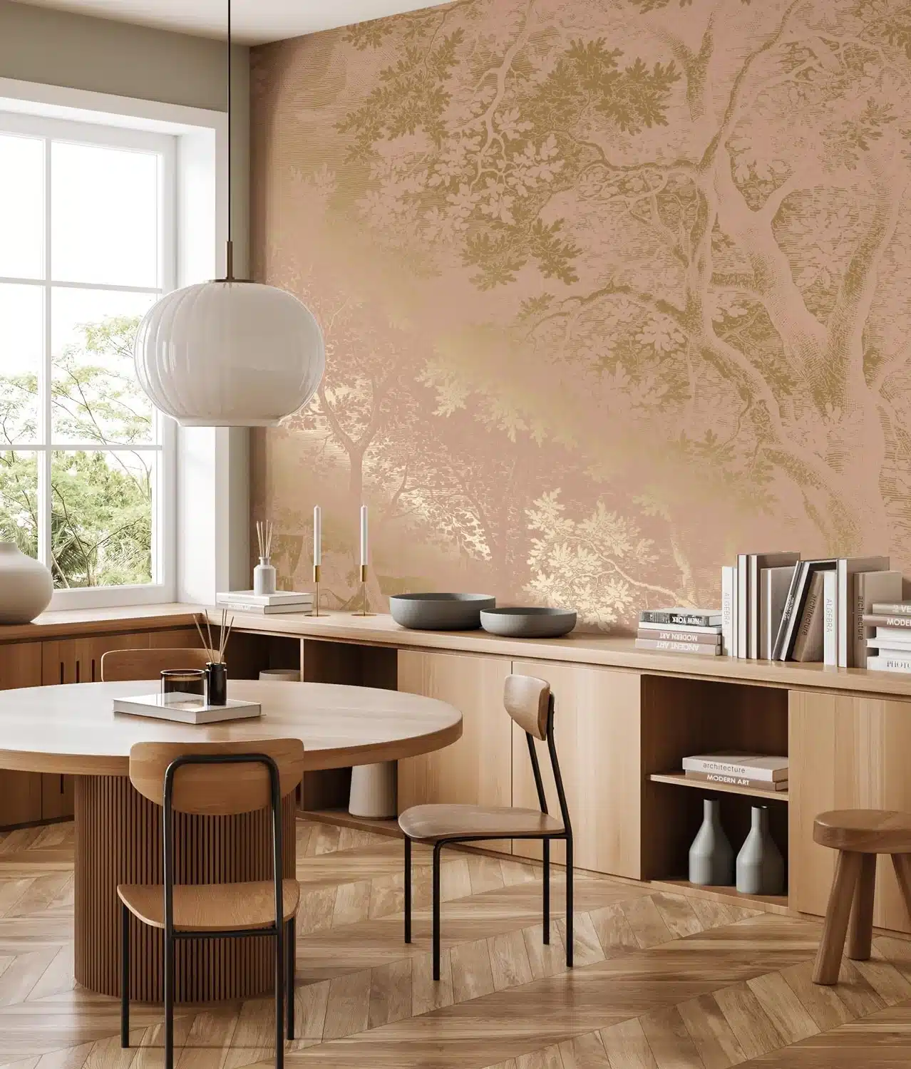 Duurzaam Fotobehang | Engraved Landscapes | Nude III | Kek Amsterdam | Peltenburg Natuurverf