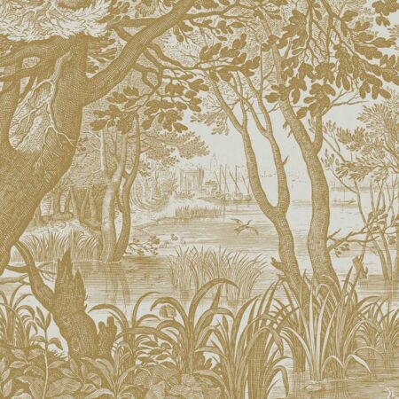 Duurzaam behang | Engraved landscapes | Diverse behangstalen | Kek Amsterdam | Peltenburg Natuurverf