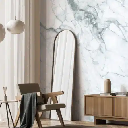 Duurzaam Fotobehang | Marmer | Carrara | Kek Amsterdam | Peltenburg Natuurverf