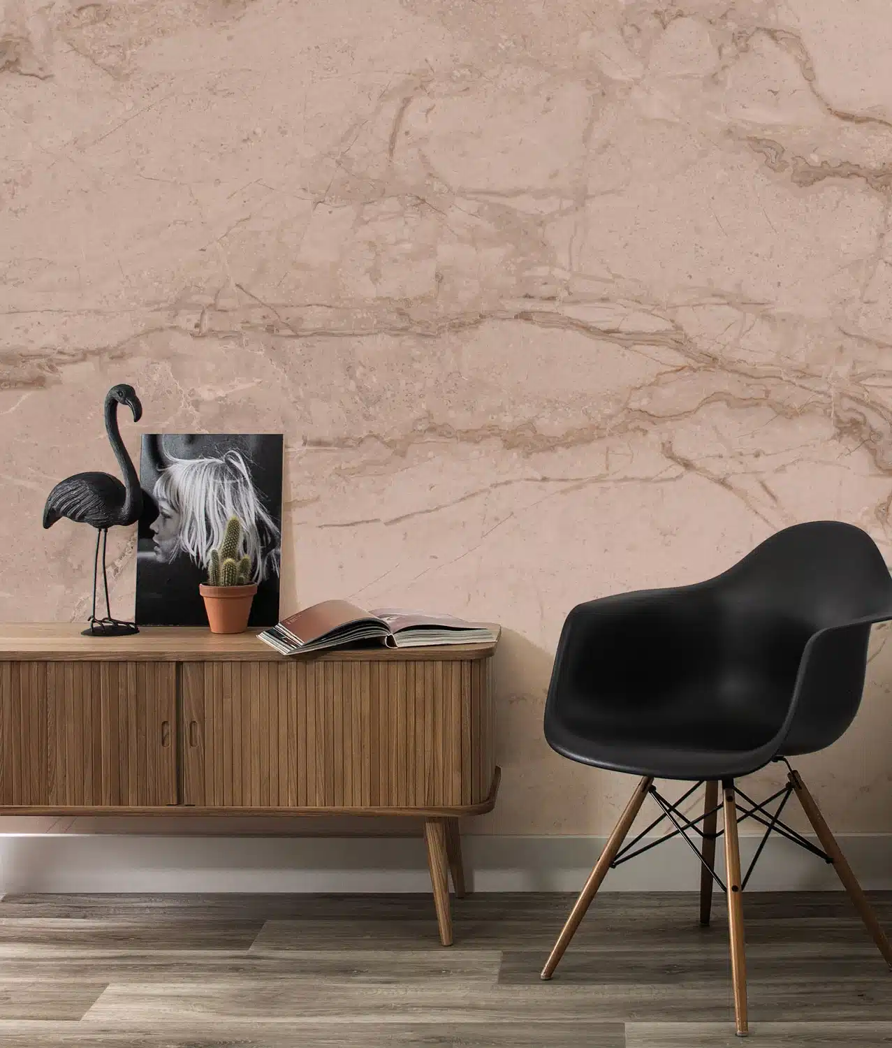 Duurzaam Fotobehang | Marmer | Oudroze | Kek Amsterdam | Peltenburg Natuurverf