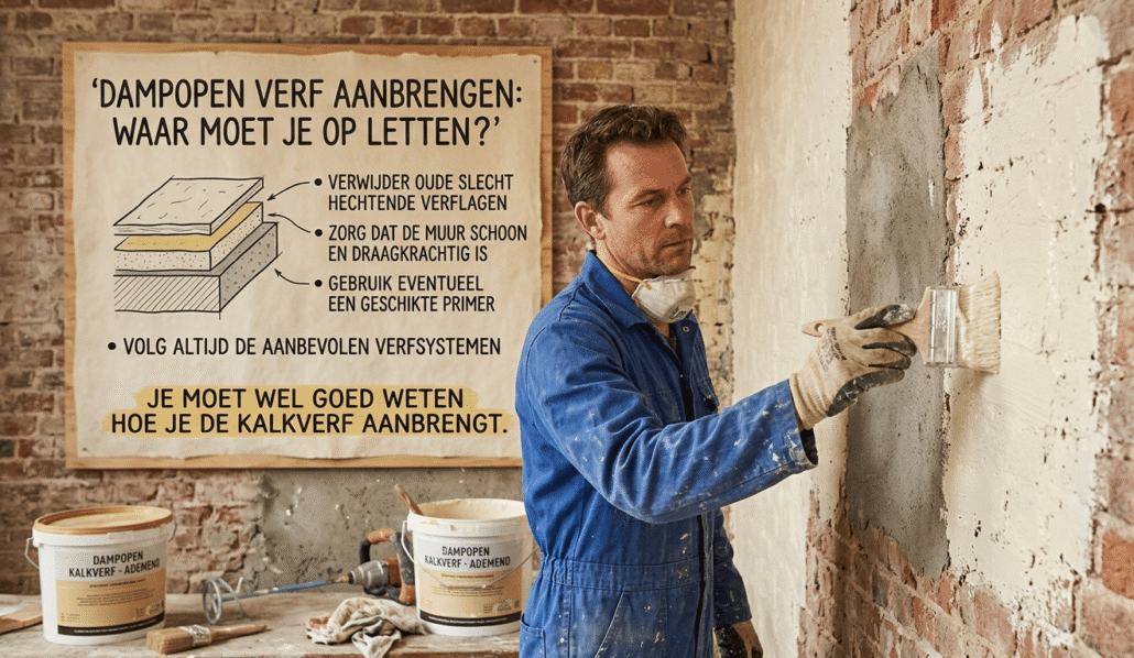 dampopen verf